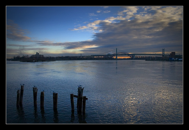 Seagulls, Posts and Bridges