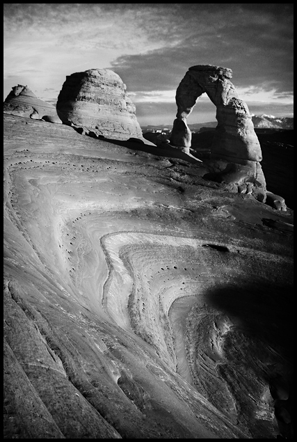 Arcs and an Arch