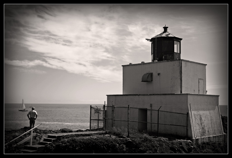 Watching the Ocean Batter Amphitrite Point